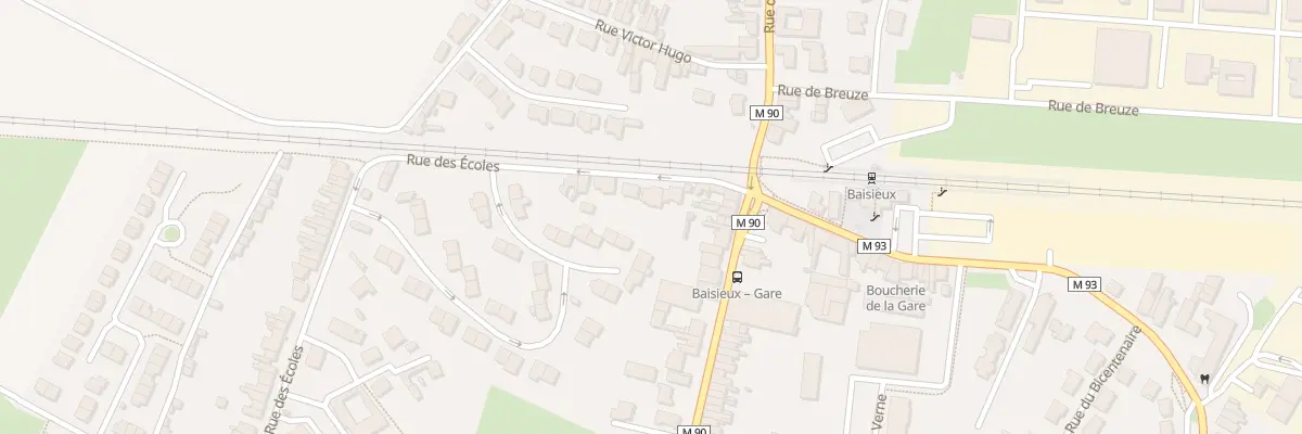 Plan du 3B Rue des Écoles à Baisieux