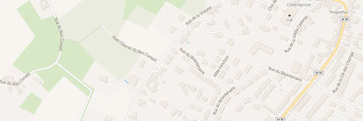 Plan du 51 Rue du Bicentenaire à Willems