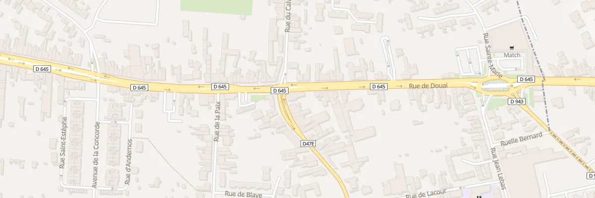 Plan du 69 Rue de Douai à Auberchicourt