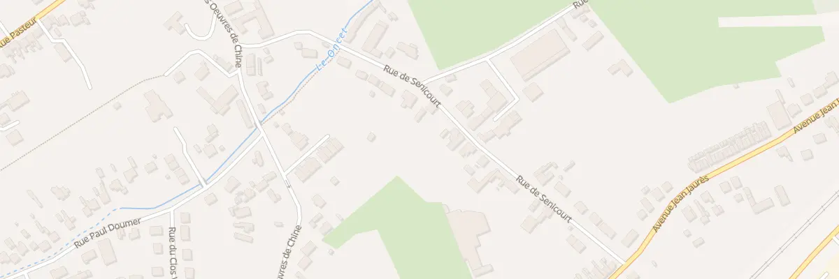 Plan du 27 Rue de Sénicourt à Chauny