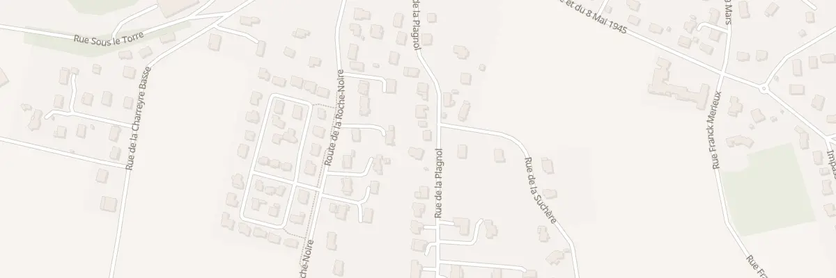 Plan du 26 Rue de la Plagnol à Pérignat-sur-Allier