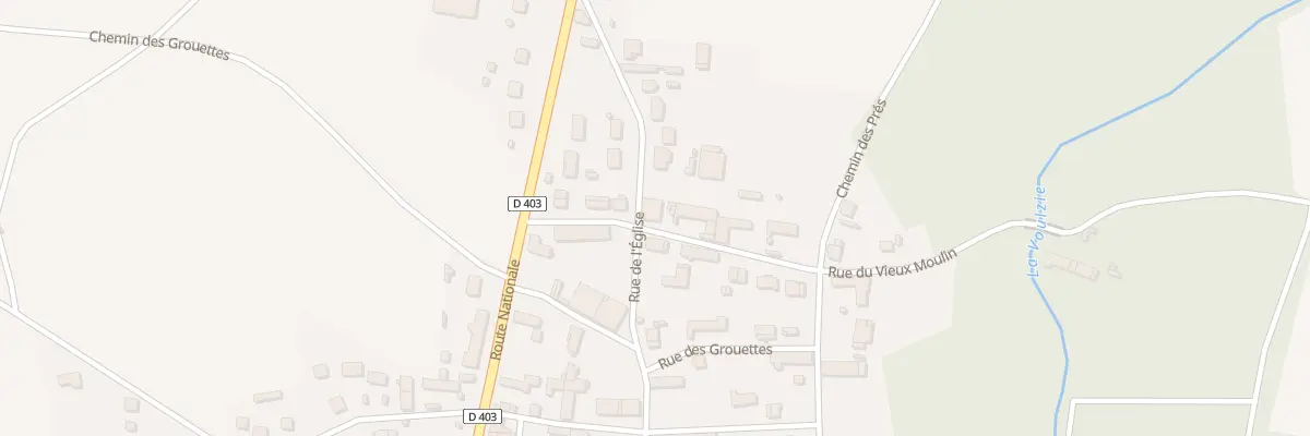 Plan du 23 Rue de l’Église à Jutigny