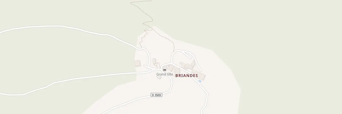 Plan du 6130F Briandes à Lunas-les-Châteaux