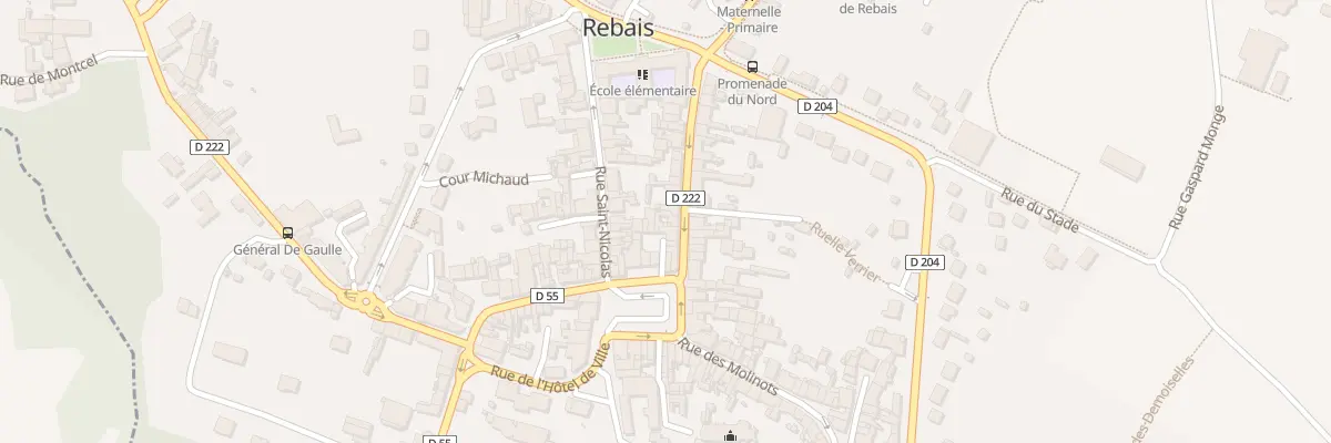 Plan du 7 Rue du Docteur Farny à Rebais