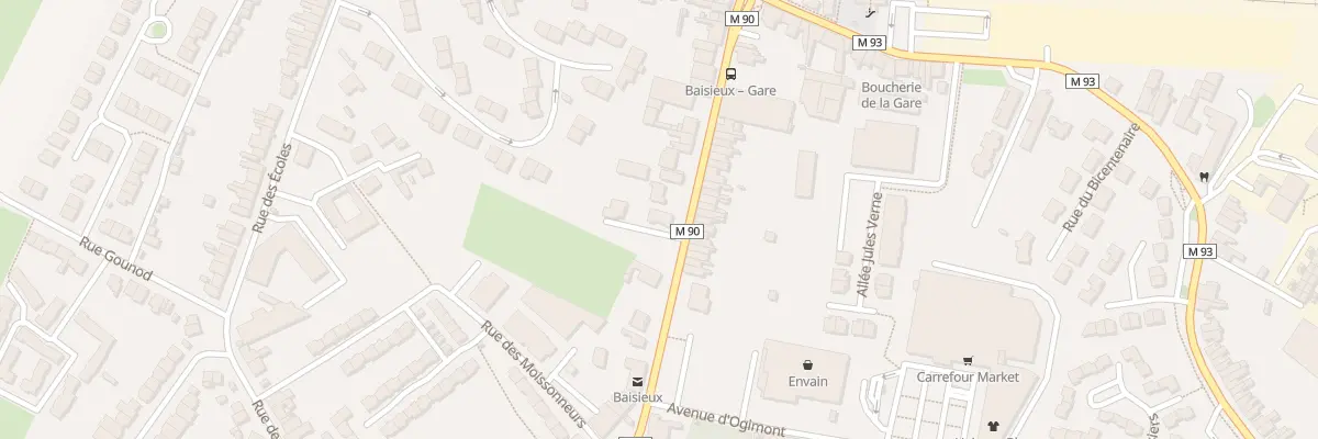 Plan du 89A Rue Louis Deffontaines à Baisieux