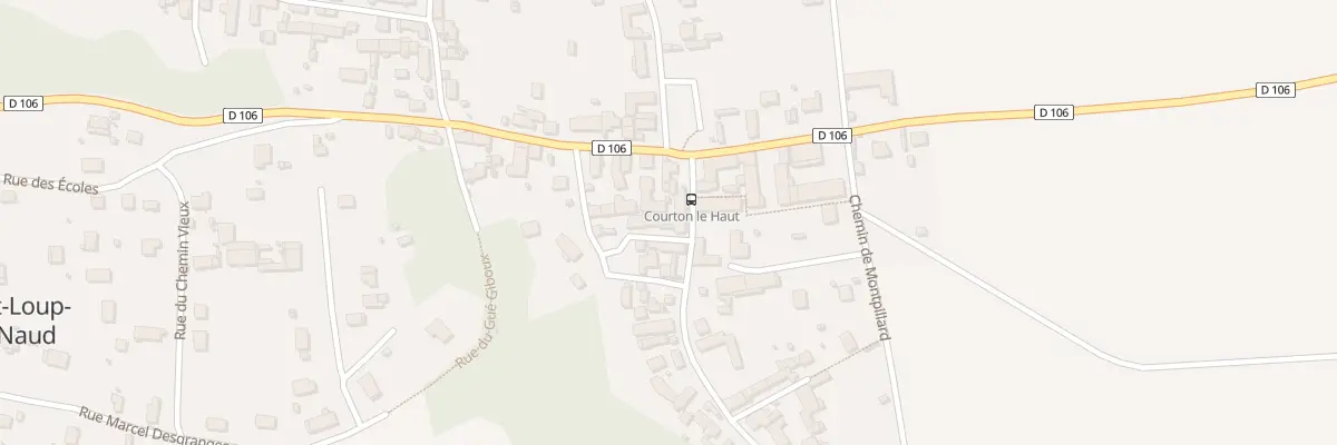 Plan du 2B Rue Emile Lavacherie à Saint-Loup-de-Naud