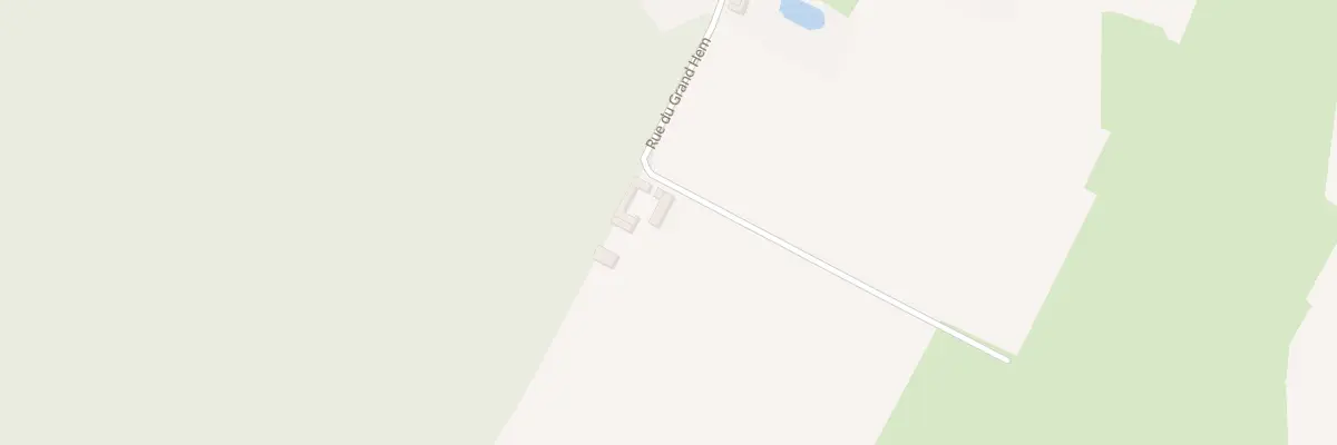 Plan du 889 Rue du Grand Hem à Bouvignies