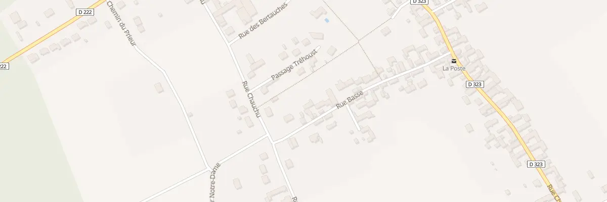 Plan du 28 Rue Basse à Michery