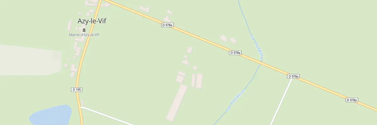 Plan du 2 La Vallee à Azy-le-Vif