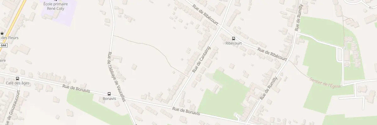 Plan du 80 Rue de Cantaing à Cambrai