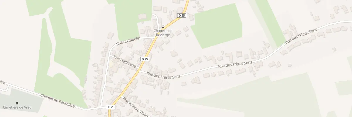 Plan du 127 Rue des Freres Sans à Vred