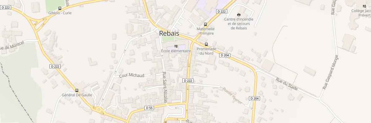 Plan du 21 Rue du Docteur Farny à Rebais
