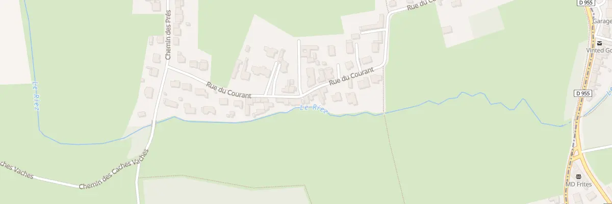 Plan du 202 Rue du Courant à Cysoing