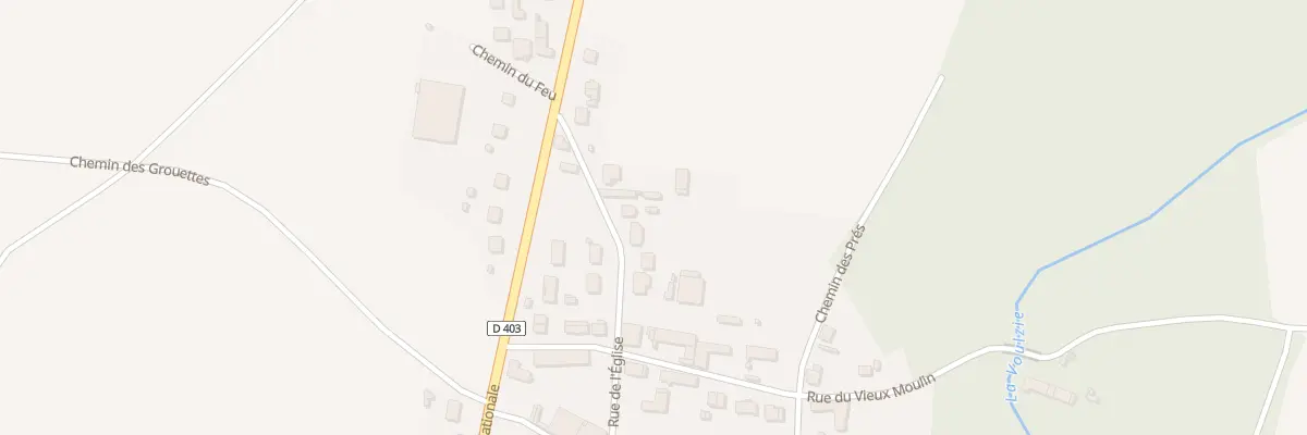 Plan du 33 Rue de l’Église à Jutigny