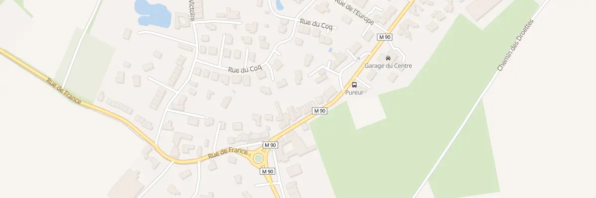 Plan du 100 Rue de la République à Willems