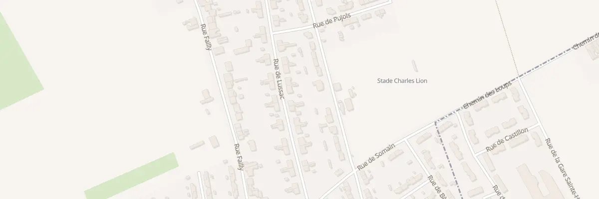 Plan du 16 Rue de Lussac à Auberchicourt