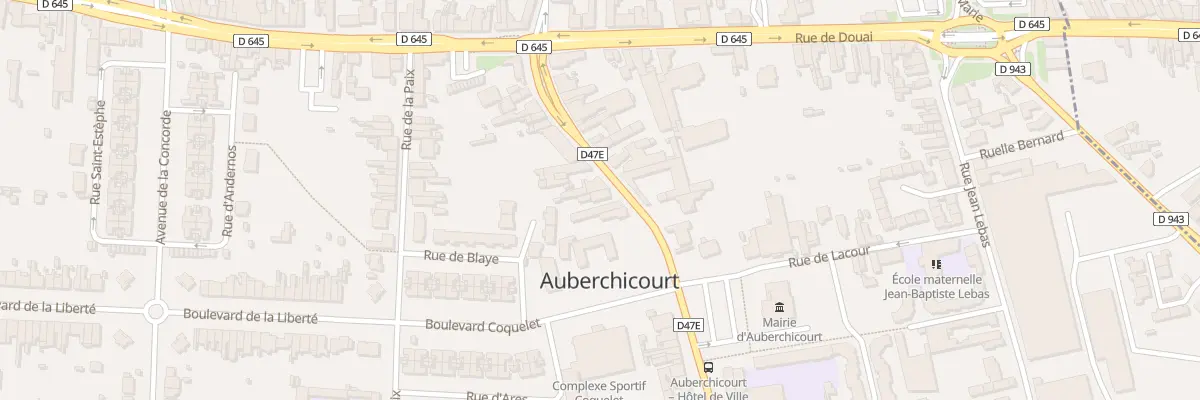 Plan du 26 Rue Bernonville à Auberchicourt
