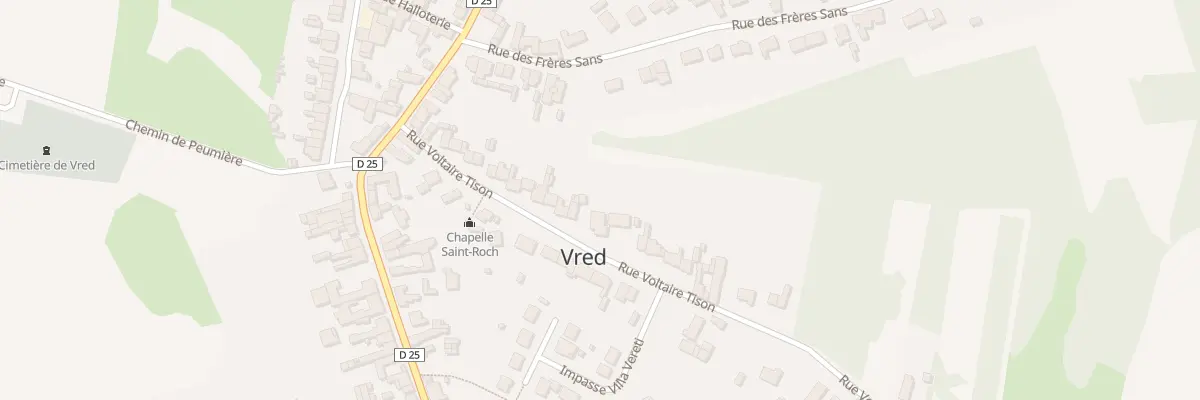 Plan du 173 Rue Voltaire Tison à Vred