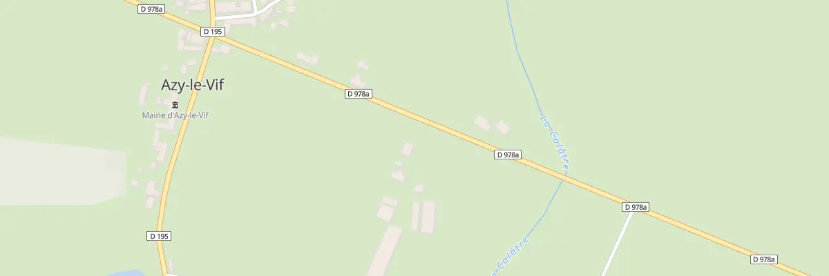 Plan du 1 La Vallee à Azy-le-Vif
