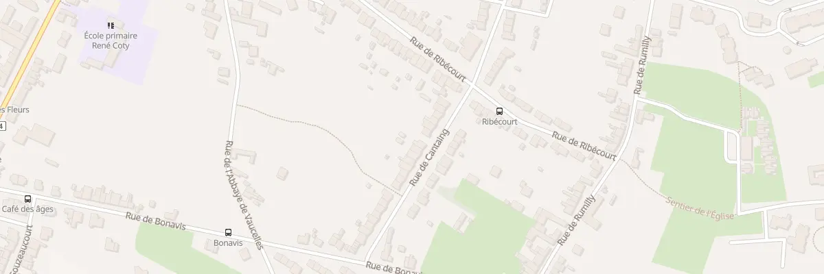 Plan du 72 Rue de Cantaing à Cambrai