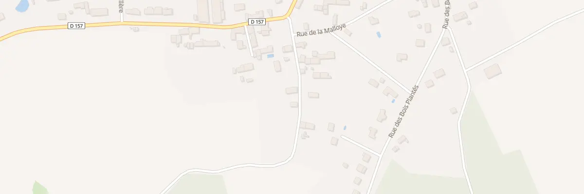 Plan du 8 Rue de la Tuilerie à Collemiers