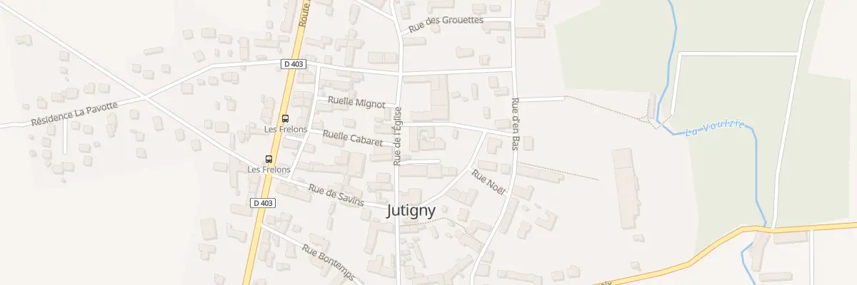 Plan du 11 Rue de l’Église à Jutigny