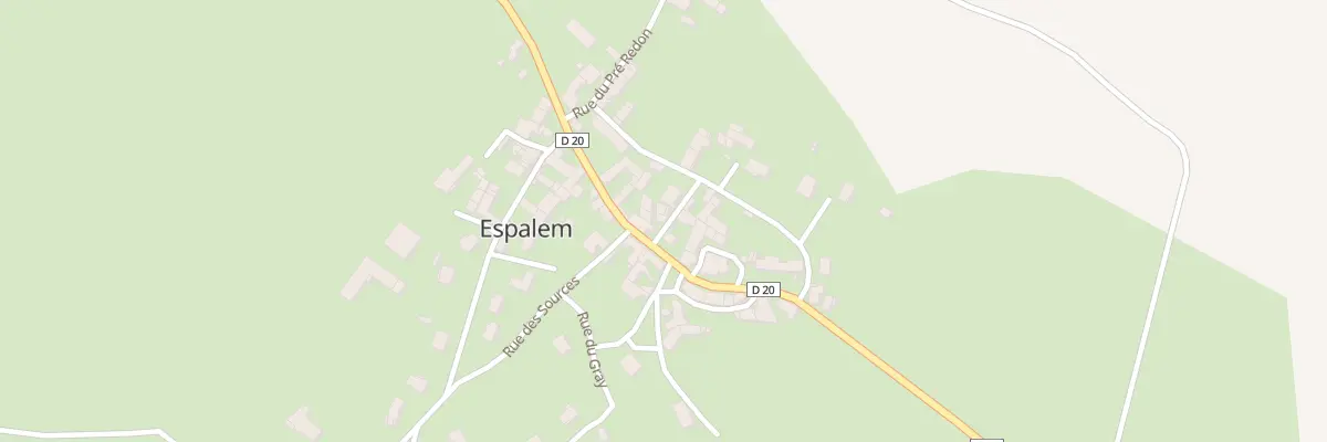 Plan du 5 Rue de la Boulangerie à Espalem