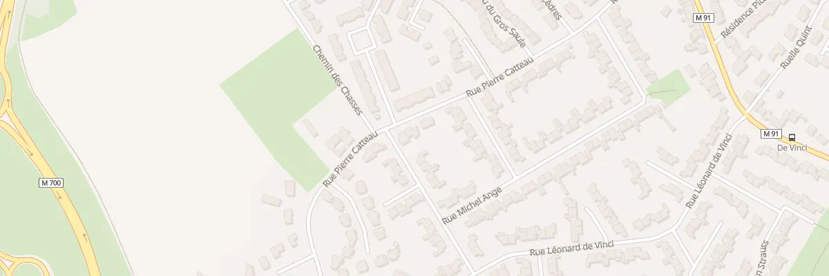 Plan du 23 Rue Pierre Catteau à Leers