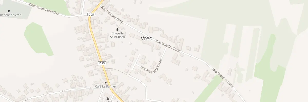 Plan du 204 Rue Voltaire Tison à Vred