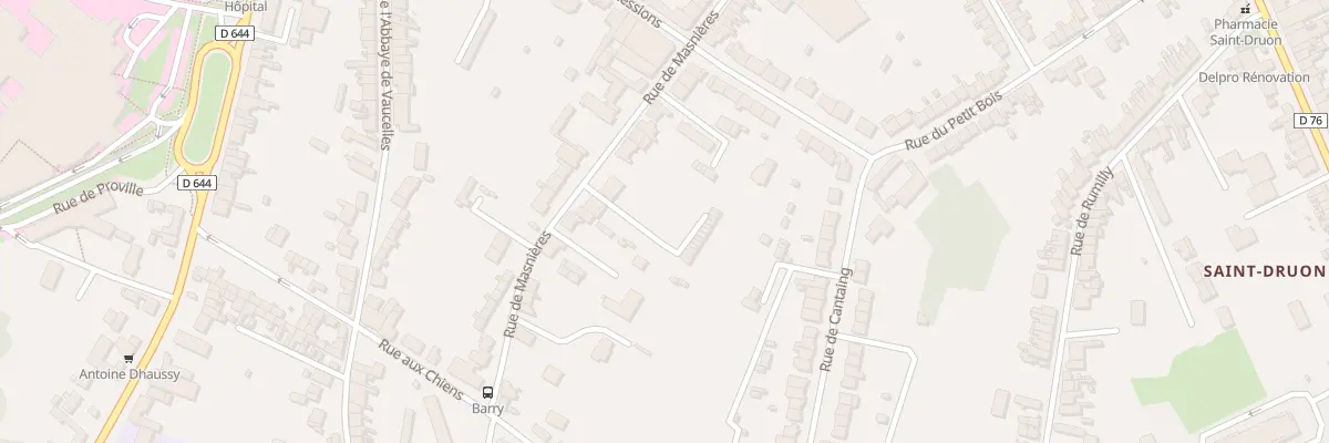 Plan du 67 Rue de Masnières à Cambrai