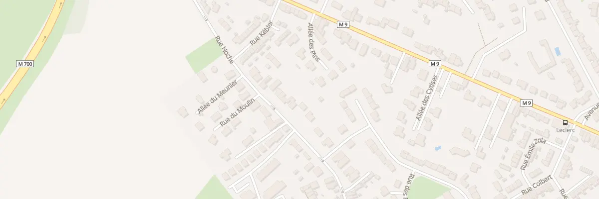 Plan du 56 Rue Hoche à Leers