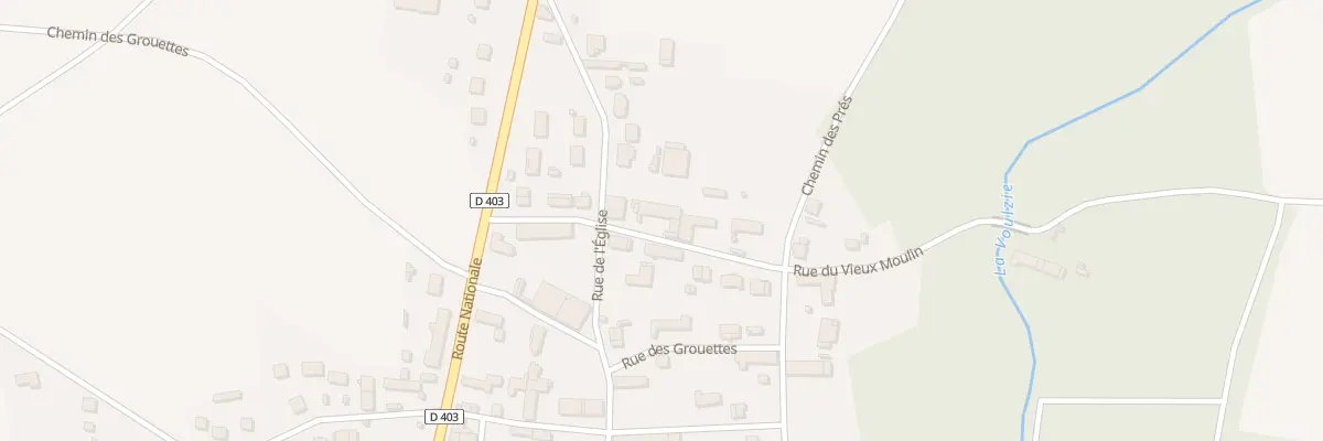 Plan du 9 Rue du Vieux Moulin à Jutigny