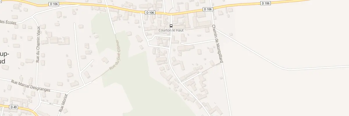 Plan du 5B Rue de Sainte Marie à Saint-Loup-de-Naud