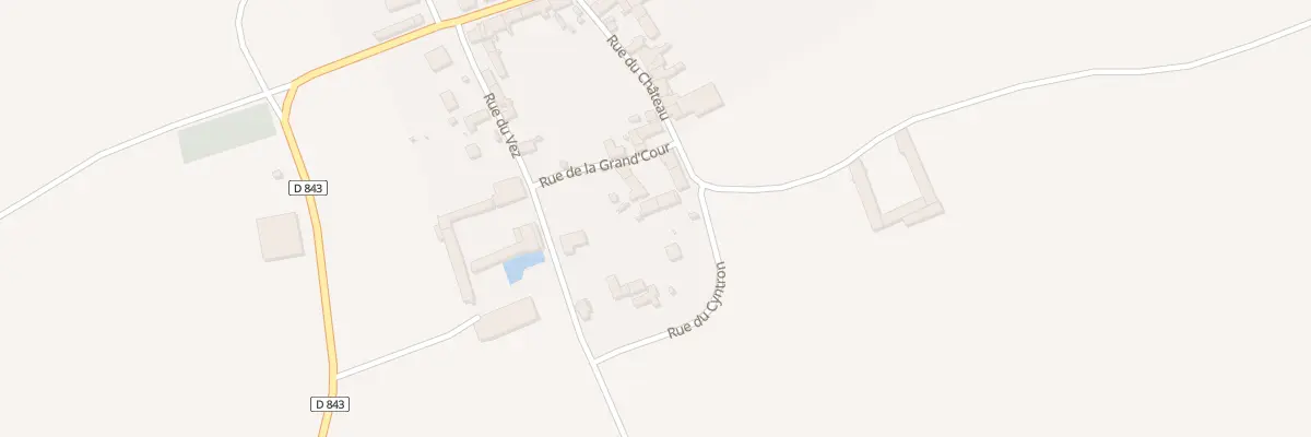 Plan du 5 Rue de la Grand’Cour à Hautevesnes