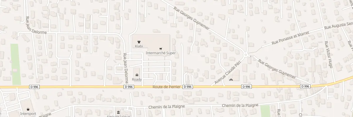 Plan du 412D Rte de Perrier à Issoire