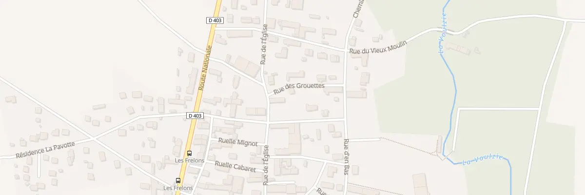 Plan du 2 Rue des Grouettes à Jutigny