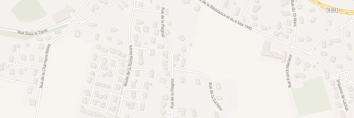 Plan du 11 Rue de la Plagnol à Pérignat-sur-Allier