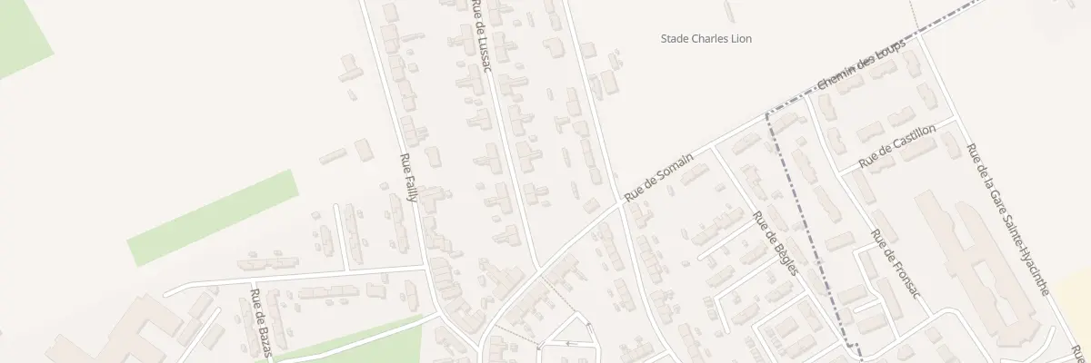 Plan du 4 Rue de Lussac à Auberchicourt