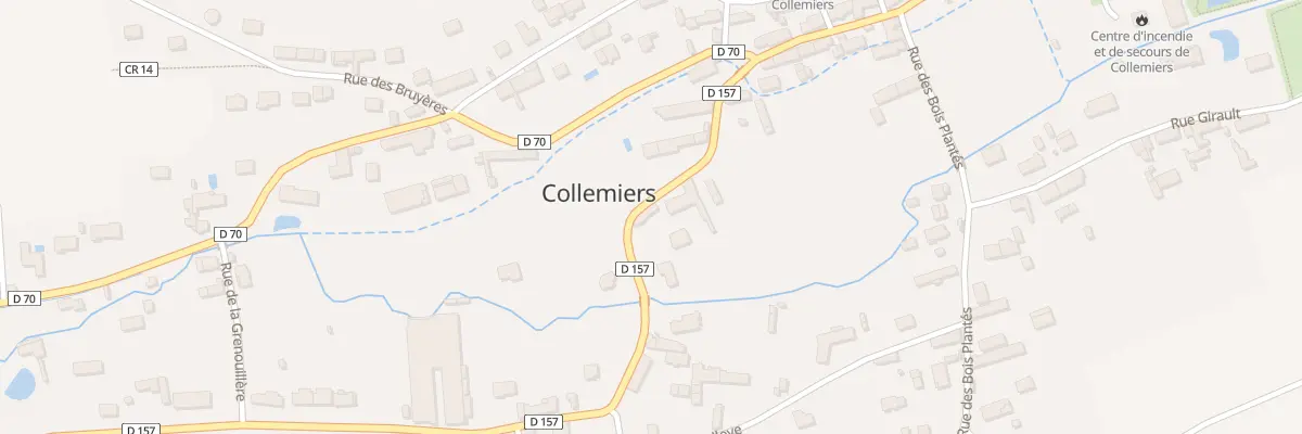 Plan du 21 Rue des Prés Verts à Collemiers
