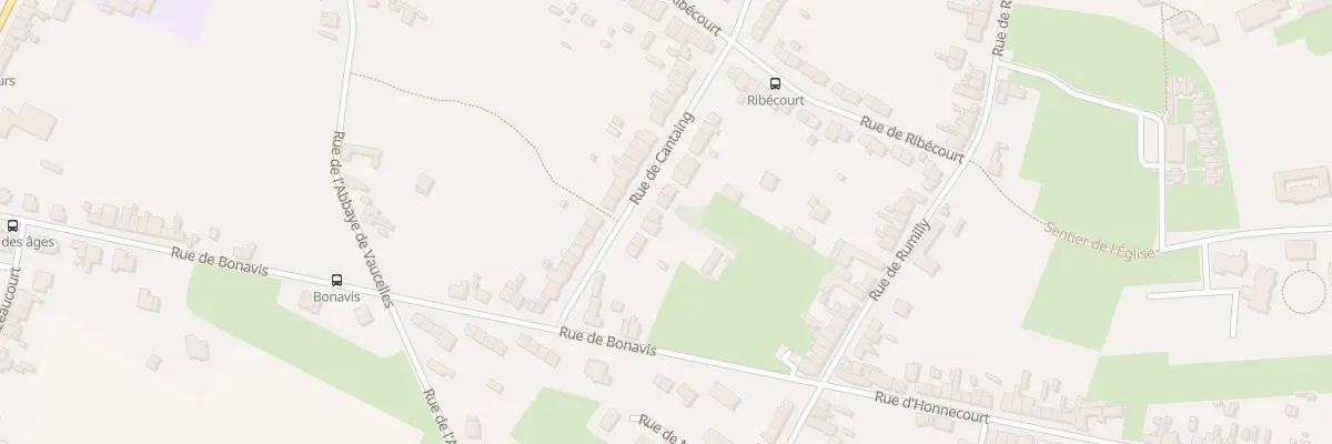 Plan du 83 Rue de Cantaing à Cambrai