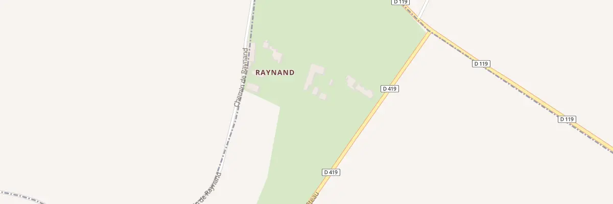 Plan du 30 Chem de Raynand à Poëzat
