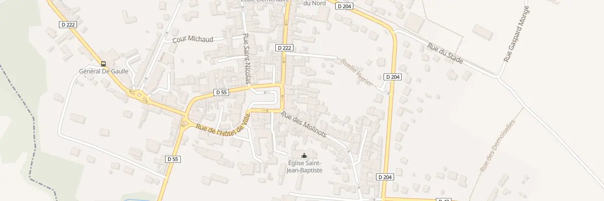 Plan du 3T Rue des Molinots à Rebais