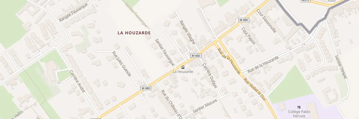 Plan du 243 Rue Jules Guesde à Wattrelos