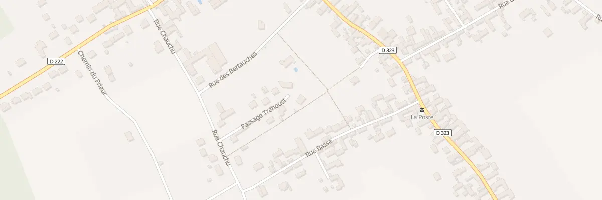 Plan du 6 Pas Trehoust à Michery