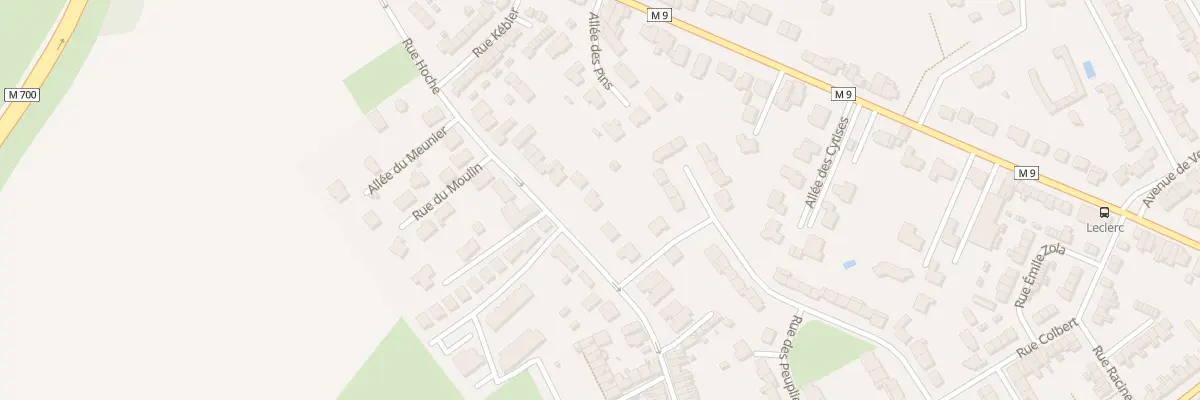 Plan du 52 Rue Hoche à Leers