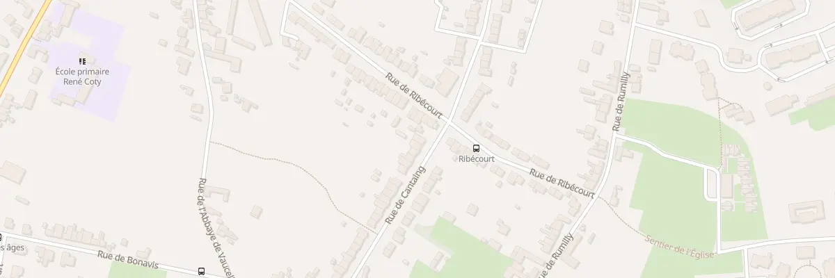 Plan du 60 Rue de Cantaing à Cambrai
