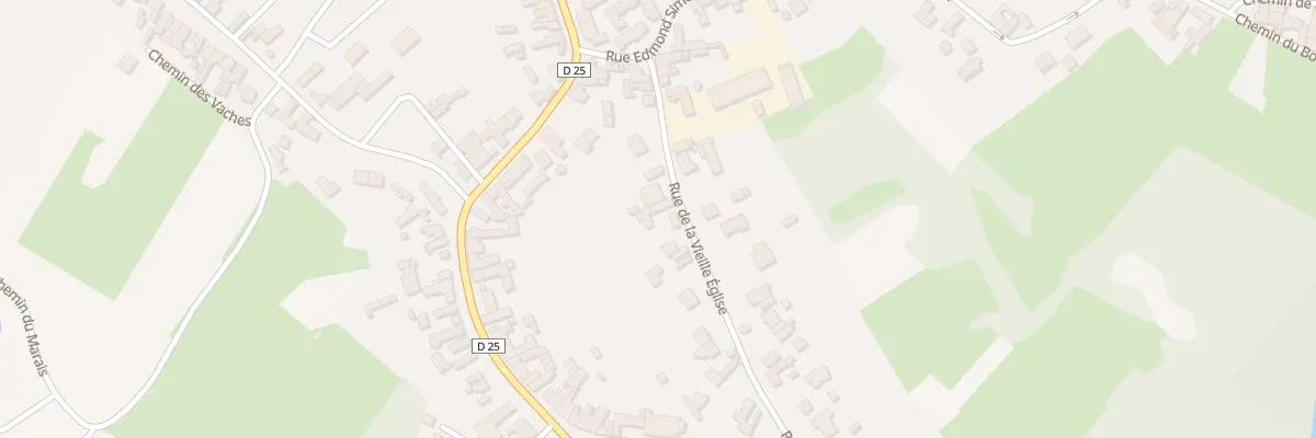 Plan du 100 Rue de la Vieille Eglise à Vred