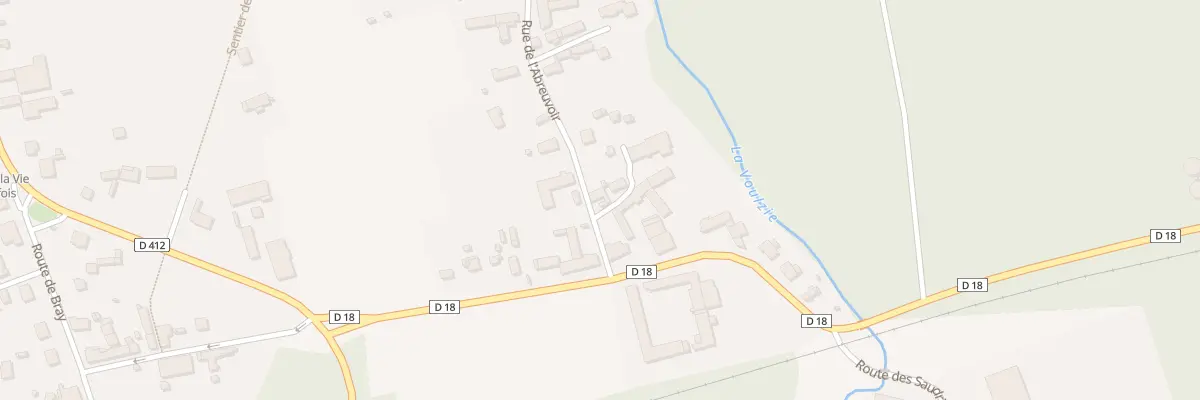Plan du 6 Rue de l’Abreuvoir aux Ormes-sur-Voulzie