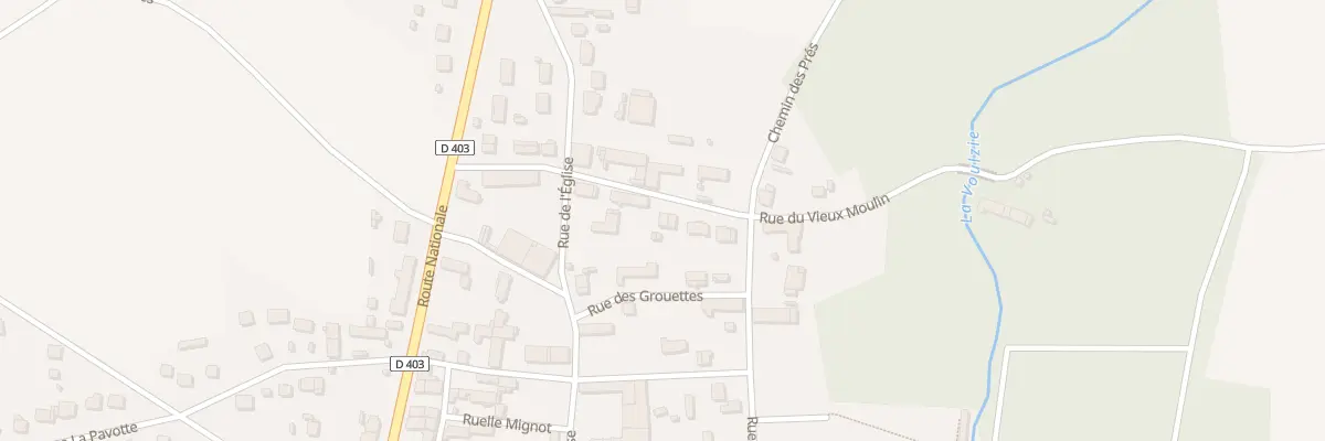 Plan du 4A Rue du Vieux Moulin à Jutigny