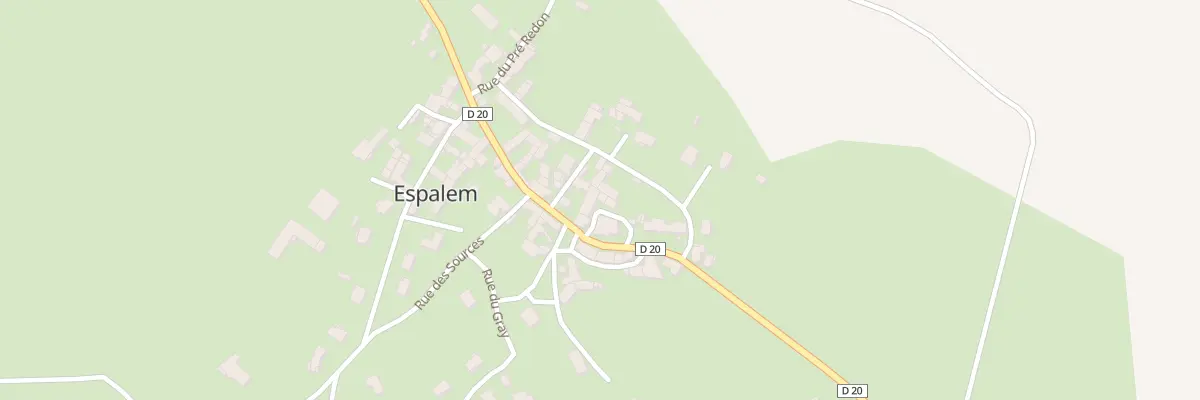Plan du 4 Rue de l’Eglise à Espalem